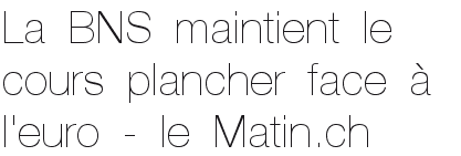 La BNS maintient le cours plancher face à l'euro - le Matin.ch La BNS maintient le cours plancher face à l'euro - le Matin.ch