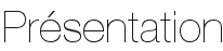 Présentation